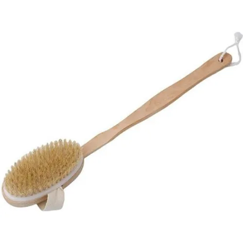 Bad borstel hout 43 cm